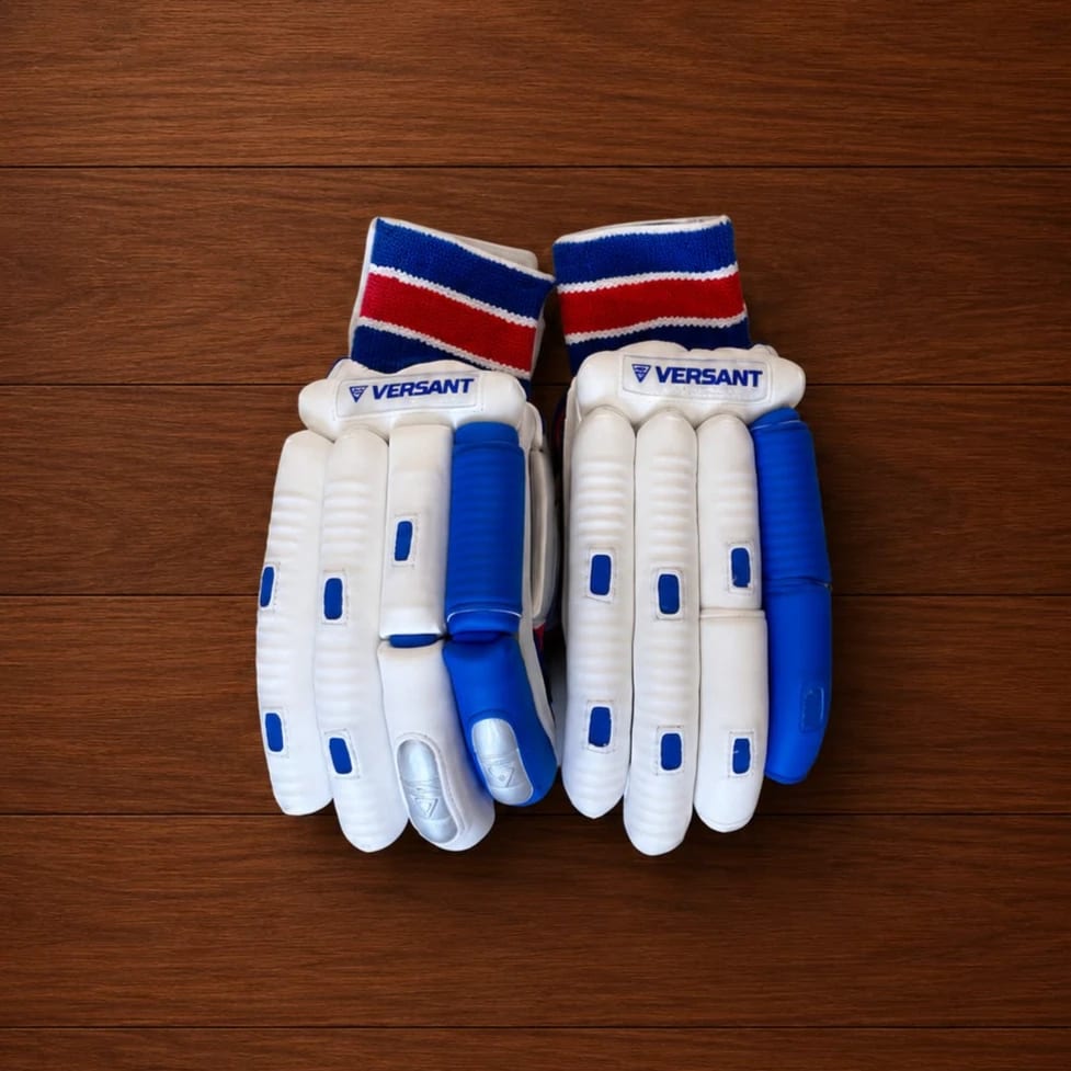 Versant Goat Batting Gloves Adult / Left Hand / Blue/Red