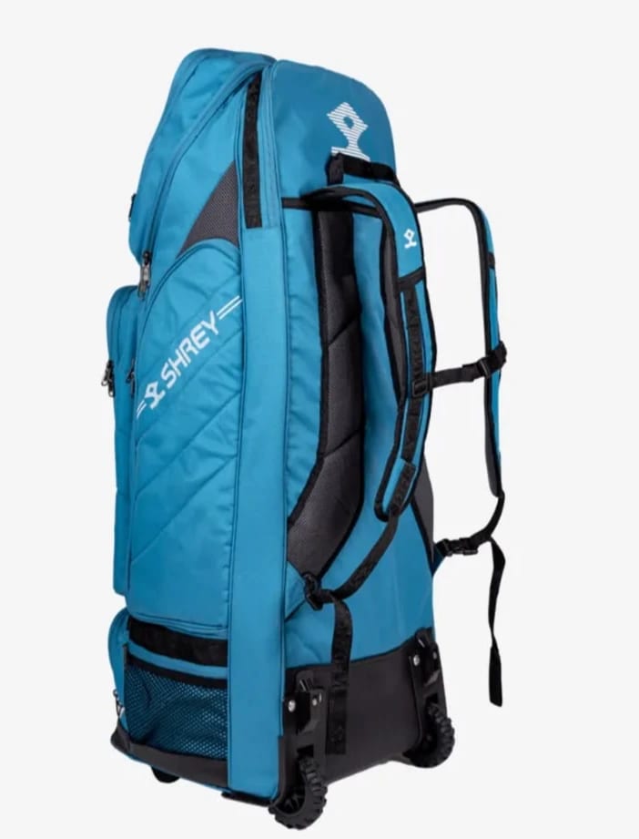 Shrey Meta Duffle Wheelie 120 Bag Blue