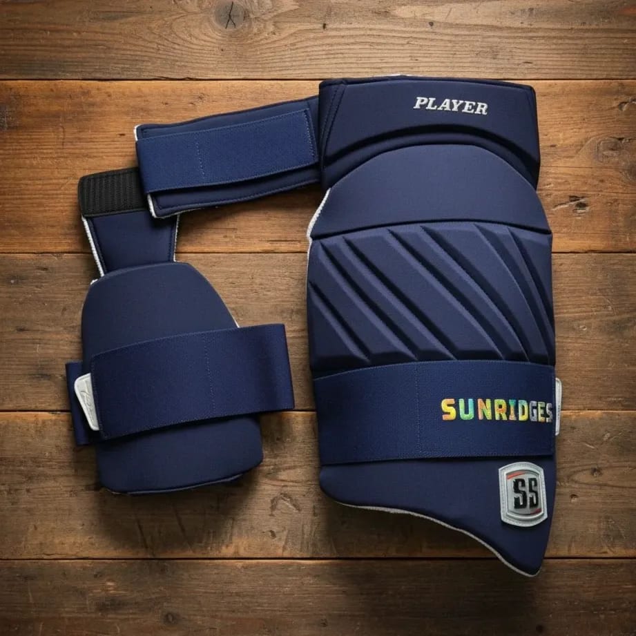Thigh guard Player 2 In 1 Navy / Adult / Left Hand